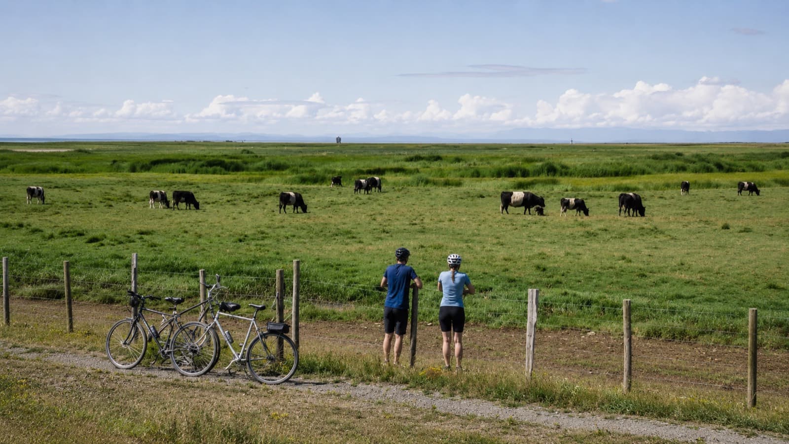 A Community Bike near the Steveston waterfront