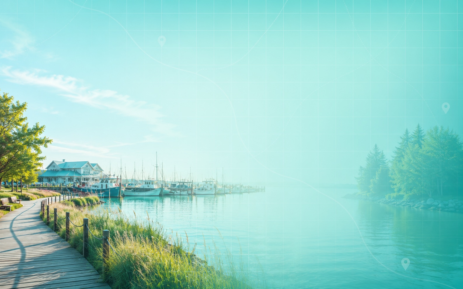 Steveston waterfront near Wander Bike Rentals